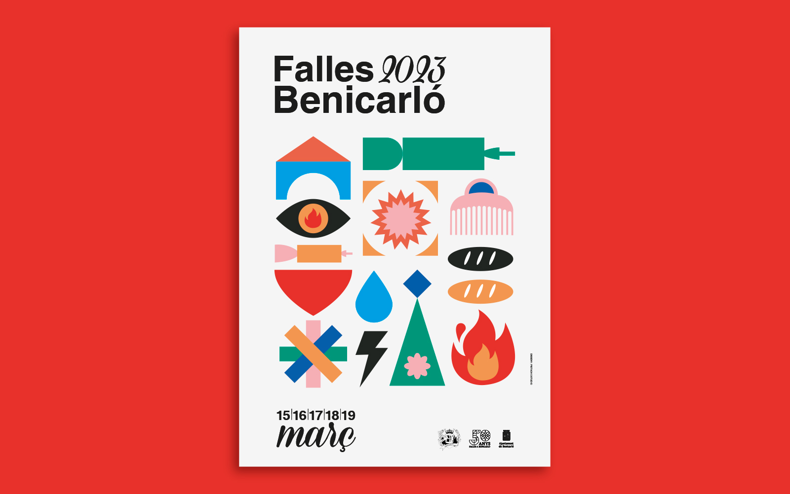 cartell falles Benicarló